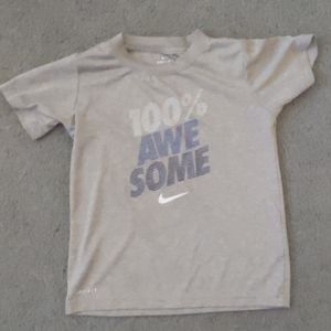 Nike dri-fit tshirt boys size 5/6